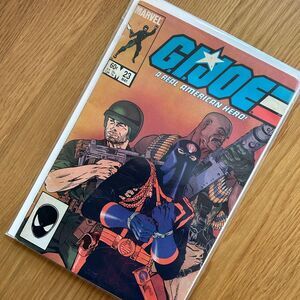 GI JOE #23 (1984) - MARVEL VINTAGE COMIC MAJOR BLUDD